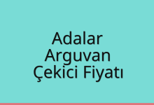 Adalar Çekici Fiyatı – Arguvan Oto Kurtarıcı Ücreti