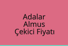Adalar Çekici Fiyatı – Almus Oto Kurtarıcı Ücreti