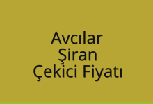 Avcılar Çekici Fiyatı – Şiran Oto Kurtarıcı Ücreti