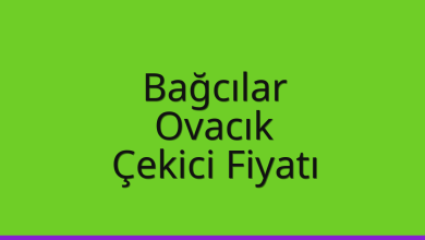 Bağcılar Çekici Fiyatı – Ovacık Oto Kurtarıcı Ücreti