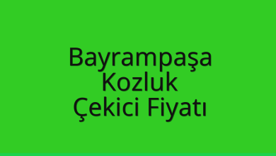 Bayrampaşa Çekici Fiyatı – Kozluk Oto Kurtarıcı Ücreti