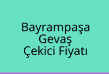 Bayrampaşa Çekici Fiyatı – Gevaş Oto Kurtarıcı Ücreti