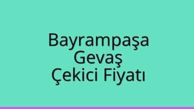 Bayrampaşa Çekici Fiyatı – Gevaş Oto Kurtarıcı Ücreti