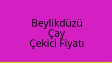 Beylikdüzü Çekici Fiyatı – Çay Oto Kurtarıcı Ücreti