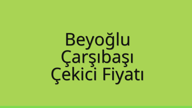 Beyoğlu Çekici Fiyatı – Çarşıbaşı Oto Kurtarıcı Ücreti