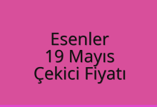 Esenler Çekici Fiyatı – 19 Mayıs Oto Kurtarıcı Ücreti