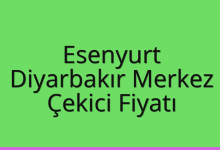 Esenyurt Çekici Fiyatı – Diyarbakır Merkez Oto Kurtarıcı Ücreti