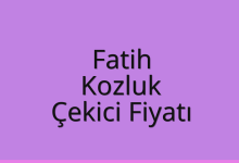 Fatih Çekici Fiyatı – Kozluk Oto Kurtarıcı Ücreti