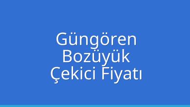 Güngören Çekici Fiyatı – Bozüyük Oto Kurtarıcı Ücreti