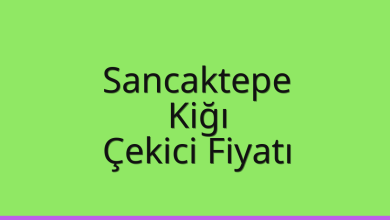 Sancaktepe Çekici Fiyatı – Kiğı Oto Kurtarıcı Ücreti