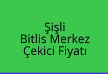 Şişli Çekici Fiyatı – Bitlis Merkez Oto Kurtarıcı Ücreti