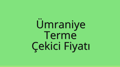 Ümraniye Çekici Fiyatı – Terme Oto Kurtarıcı Ücreti