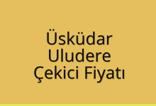 Üsküdar Çekici Fiyatı – Uludere Oto Kurtarıcı Ücreti