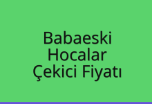 Babaeski Çekici Fiyatı – Hocalar Oto Kurtarıcı Ücreti