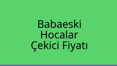 Babaeski Çekici Fiyatı – Hocalar Oto Kurtarıcı Ücreti