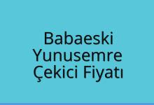 Babaeski Çekici Fiyatı – Yunusemre Oto Kurtarıcı Ücreti