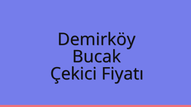 Demirköy Çekici Fiyatı – Bucak Oto Kurtarıcı Ücreti