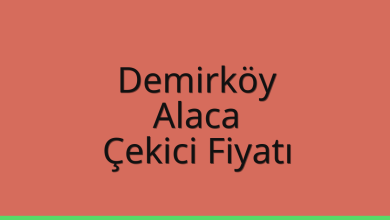 Demirköy Çekici Fiyatı - Alaca Oto Kurtarıcı Ücreti Demirköy Çekici Fiyatı – Alaca Oto Kurtarıcı Ücreti