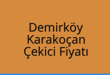 Demirköy Çekici Fiyatı – Karakoçan Oto Kurtarıcı Ücreti