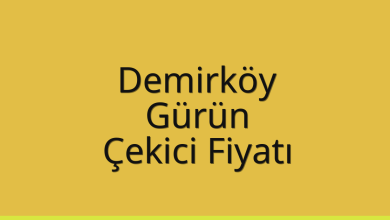Demirköy Çekici Fiyatı – Gürün Oto Kurtarıcı Ücreti
