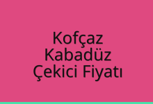 Kofçaz Çekici Fiyatı – Kabadüz Oto Kurtarıcı Ücreti