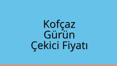 Kofçaz Çekici Fiyatı – Gürün Oto Kurtarıcı Ücreti
