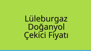 Lüleburgaz Çekici Fiyatı – Doğanyol Oto Kurtarıcı Ücreti