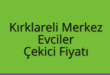 Kırklareli Merkez Çekici Fiyatı – Evciler Oto Kurtarıcı Ücreti