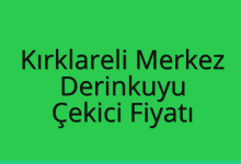 Kırklareli Merkez Çekici Fiyatı – Derinkuyu Oto Kurtarıcı Ücreti