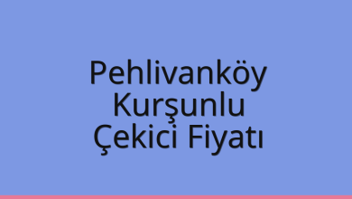 Pehlivanköy Çekici Fiyatı – Kurşunlu Oto Kurtarıcı Ücreti