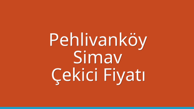 Pehlivanköy Çekici Fiyatı – Simav Oto Kurtarıcı Ücreti