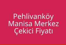 Pehlivanköy Çekici Fiyatı – Manisa Merkez Oto Kurtarıcı Ücreti