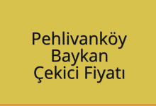 Pehlivanköy Çekici Fiyatı – Baykan Oto Kurtarıcı Ücreti