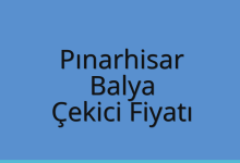 Pınarhisar Çekici Fiyatı – Balya Oto Kurtarıcı Ücreti