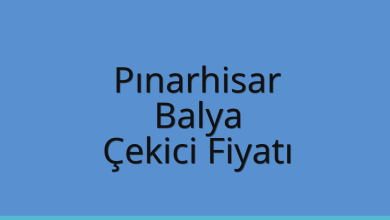 Pınarhisar Çekici Fiyatı – Balya Oto Kurtarıcı Ücreti