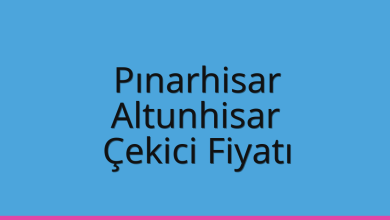 Pınarhisar Çekici Fiyatı – Altunhisar Oto Kurtarıcı Ücreti