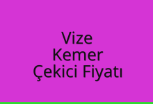 Vize Çekici Fiyatı – Kemer Oto Kurtarıcı Ücreti