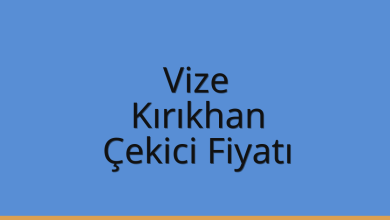 Vize Çekici Fiyatı – Kırıkhan Oto Kurtarıcı Ücreti