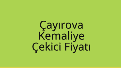 Çayırova Çekici Fiyatı – Kemaliye Oto Kurtarıcı Ücreti