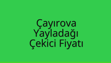 Çayırova Çekici Fiyatı – Yayladağı Oto Kurtarıcı Ücreti