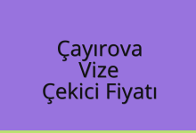Çayırova Çekici Fiyatı – Vize Oto Kurtarıcı Ücreti