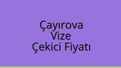 Çayırova Çekici Fiyatı – Vize Oto Kurtarıcı Ücreti