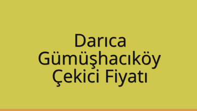 Darıca Çekici Fiyatı – Gümüşhacıköy Oto Kurtarıcı Ücreti