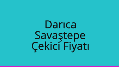 Darıca Çekici Fiyatı – Savaştepe Oto Kurtarıcı Ücreti