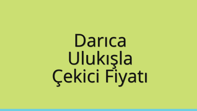 Darıca Çekici Fiyatı – Ulukışla Oto Kurtarıcı Ücreti