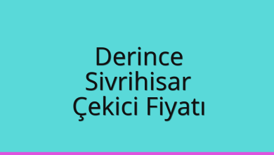 Derince Çekici Fiyatı – Sivrihisar Oto Kurtarıcı Ücreti