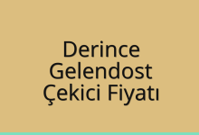 Derince Çekici Fiyatı – Gelendost Oto Kurtarıcı Ücreti