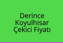 Derince Çekici Fiyatı – Koyulhisar Oto Kurtarıcı Ücreti