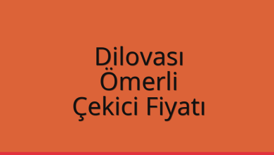 Dilovası Çekici Fiyatı – Ömerli Oto Kurtarıcı Ücreti
