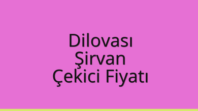 Dilovası Çekici Fiyatı – Şirvan Oto Kurtarıcı Ücreti